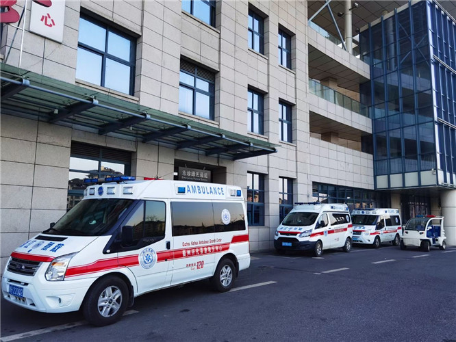 英山救护车出租服务案例4